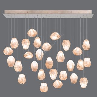 Fine Art Handcrafted Lighting / Pendant Lights / Natural Inspirations 54″ Rectangular 853640-14L 24L