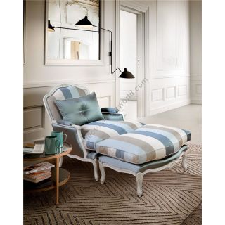 Keoma / Armchairs / Chinook: Armchair and Ottoman