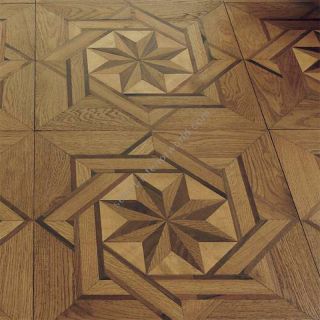 Parquet In / Old Chic-Bordeaux / Parquet / Old/113 (Oak Light / Walnut Medium)