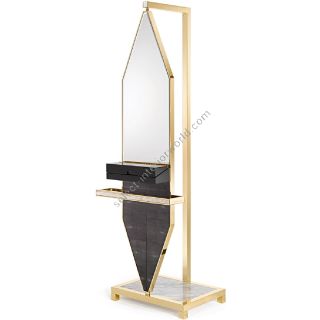 Arte Veneziana / Floor Mirrors / Peek a Boo Art Déco Style MCX-GLF-205-F110