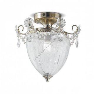 MM Lampadari / Semi-Flush Mounts / Rugiada 6957/P101 Small G9
