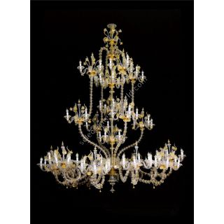 Italian Luxury Lighting / Chandeliers / Venetian Glass Murano Glass 111-Light V7922 111