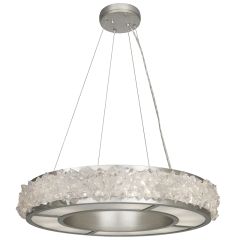 Arctic Halo 30″ Round Pendant 878140 by Fine Art Handcrafted Lighting