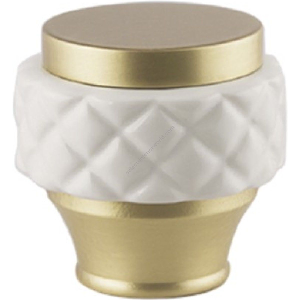 Bronces Mestre / Knobs for Shower Systems / Knob for shower system with white porcelain 065545.000.24