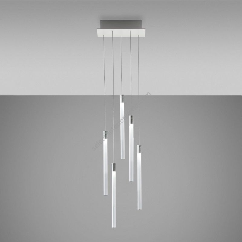 Fabbian / LED Ceiling Lights / Multispot Tooby F32 5 spots 30x15cm