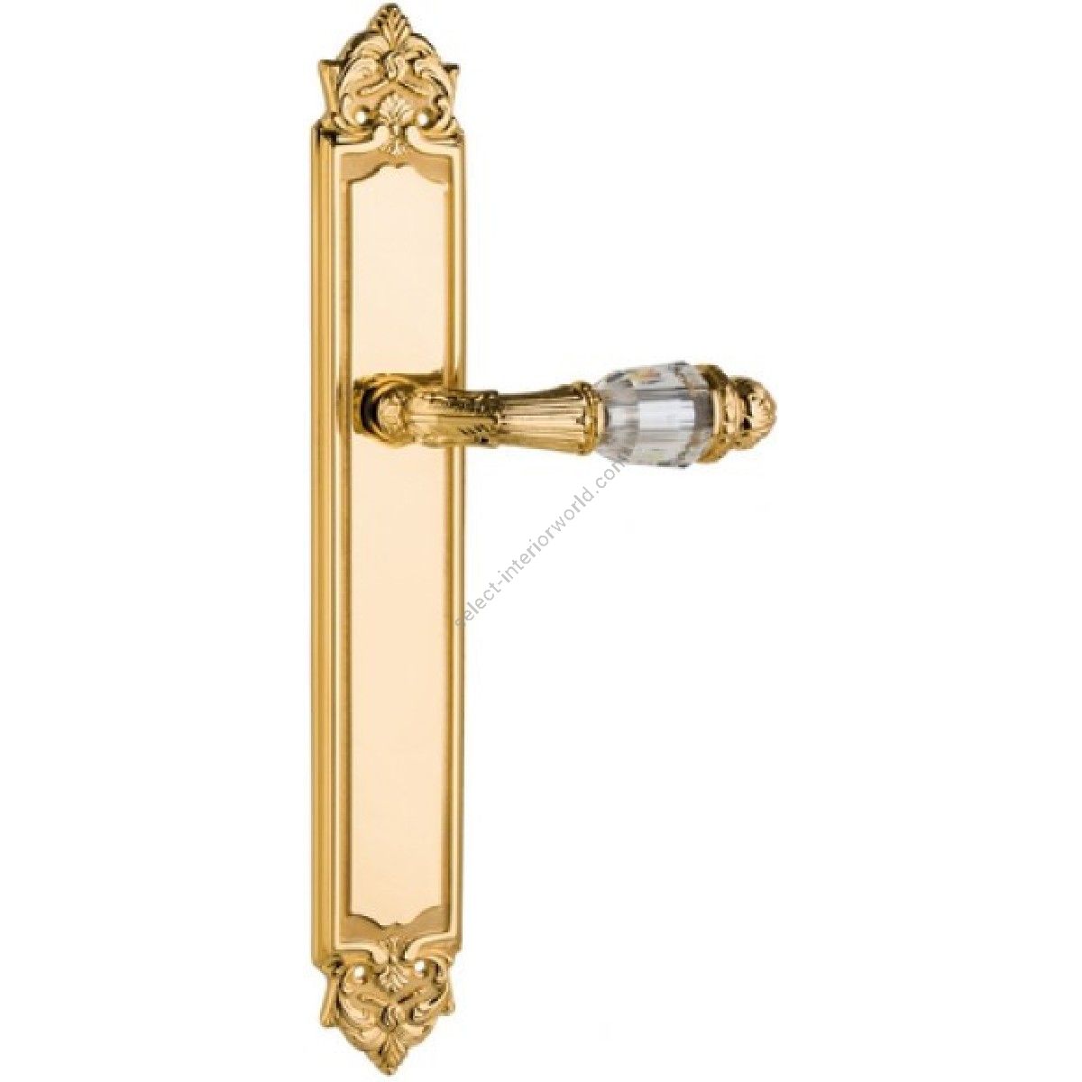 Bronces Mestre / Door Handles / Clasica with Swarovski crystal and europrofile 85mm 0A3741.B00.01