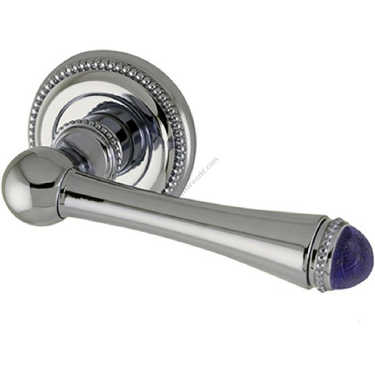 Bronces Mestre / Door Handles / Metropolis with lapislazuli stone 0R8585.LP0.50