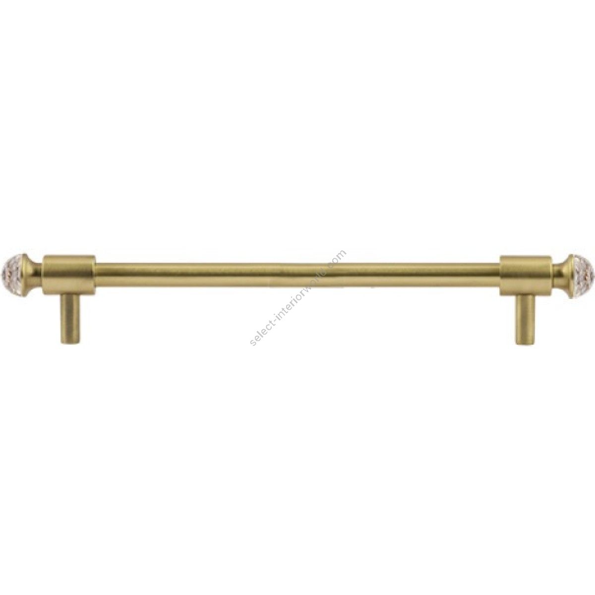 Bronces Mestre / Furniture Handles / Clasica with Swarovski crystal 192mm between centers 0T5000.S192.30
