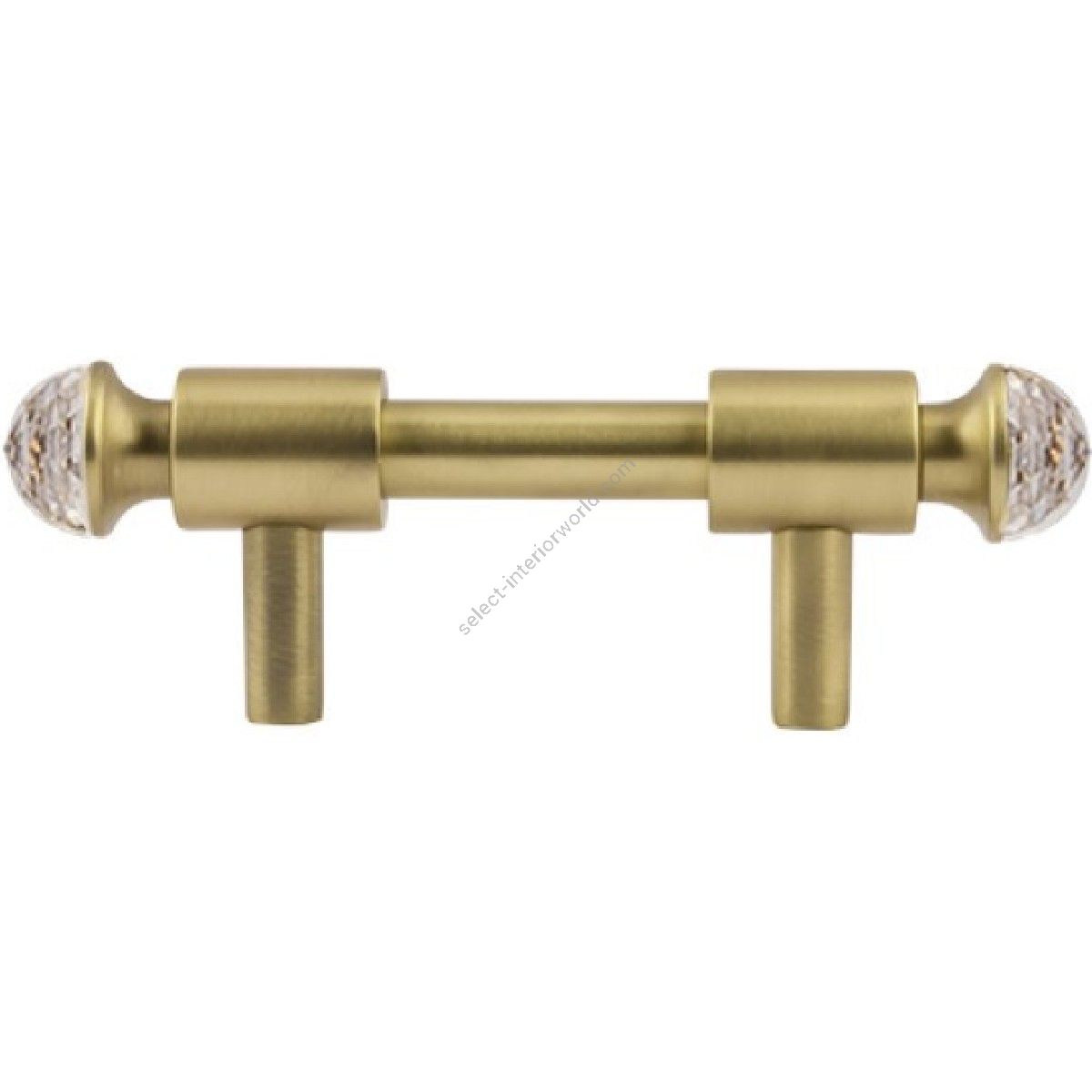 Bronces Mestre / Furniture Handles / Clasica with Swarovski crystal 64mm between centers 0T5000.S64.30
