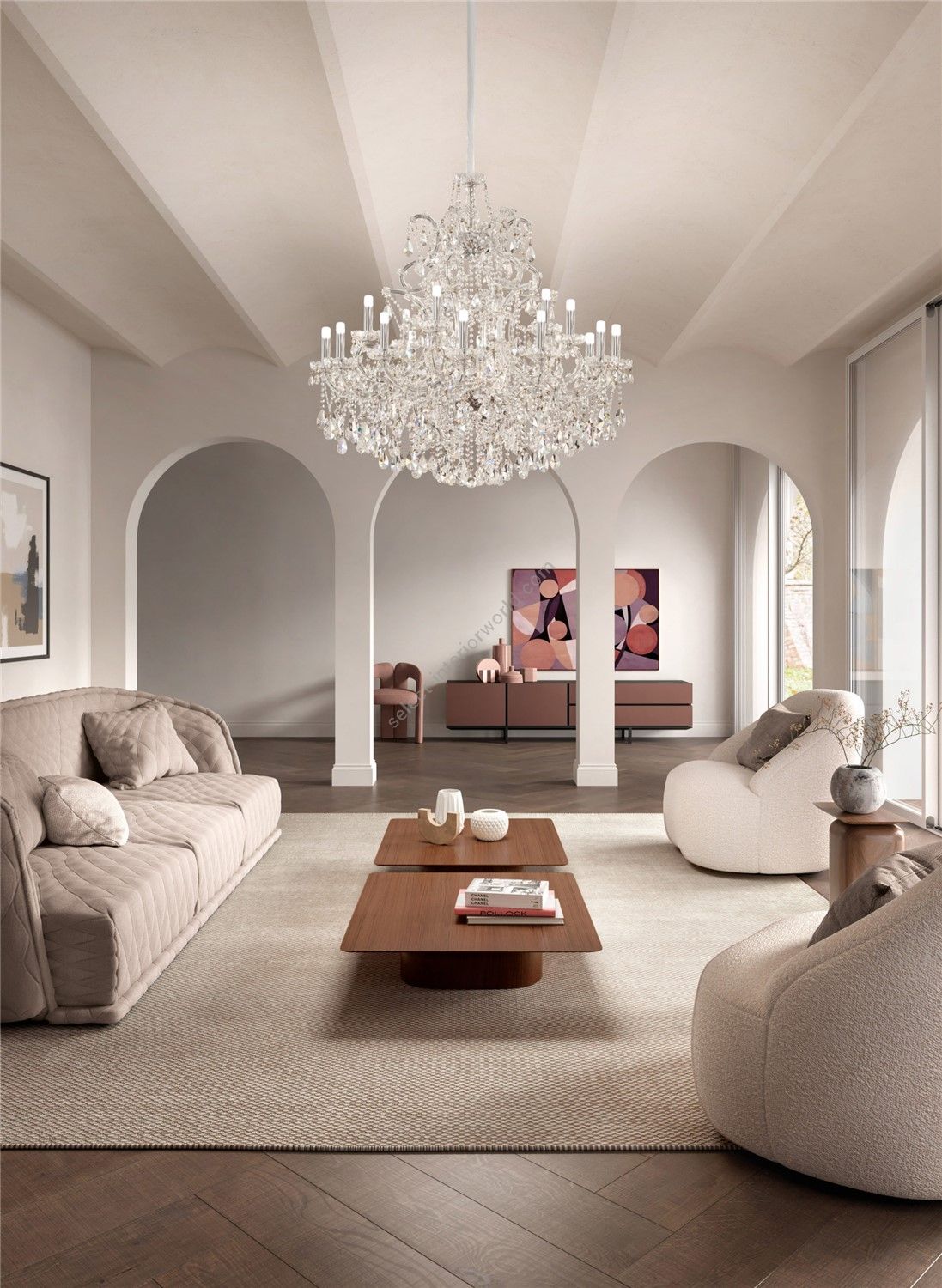 Masiero / Pendants & Suspension Lights / AQABA S 18/120/100