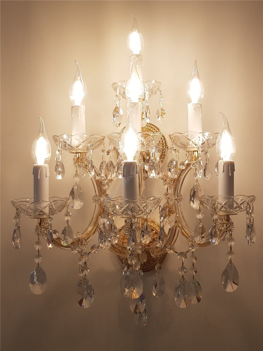 Italian Luxury Lighting / Wall Sconces / Maria Theresa 7 Lights 1038 007