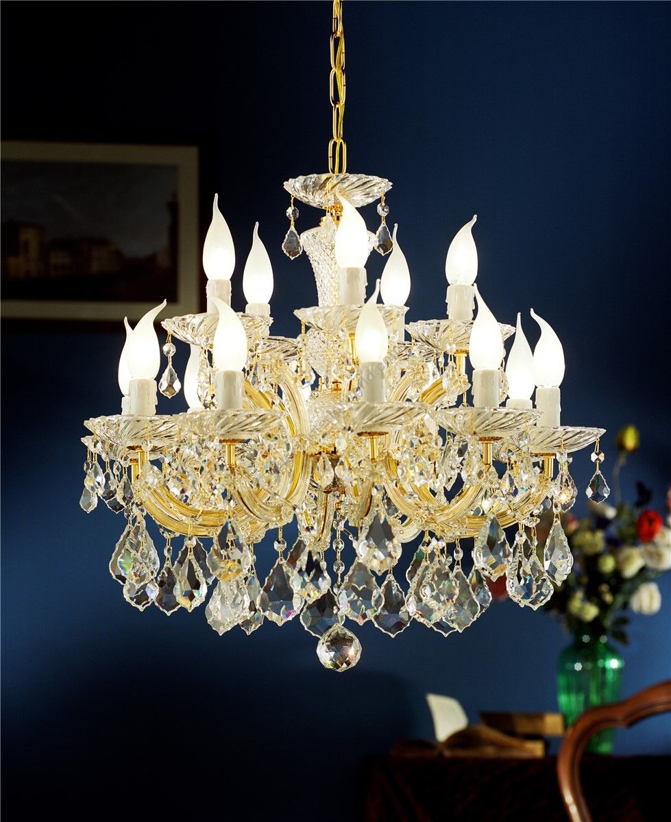 Italian Luxury Lighting / Chandeliers / Maria Theresa 15 Lights 1049 015