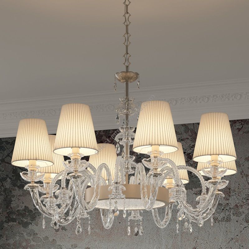 Patrizia Volpato / Chandeliers / Intrecci Handcrafted Murano Glass 1300