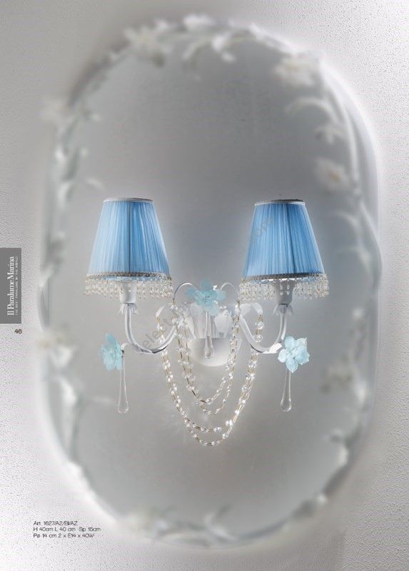 Il Paralume Marina / Wall Lamps / 1627/A2/BI/AZ