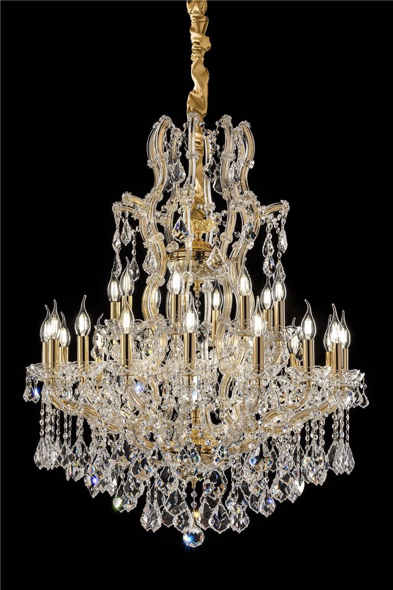 Italian Luxury Lighting / Chandeliers / Maria Theresa 24 Lights 1909 024