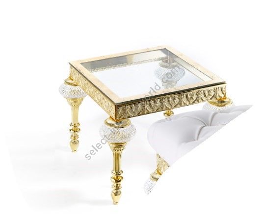 Il Paralume Marina / Coffee Tables / Casting Brass & Italian Cristals Elements 2100/TABLE/P/G