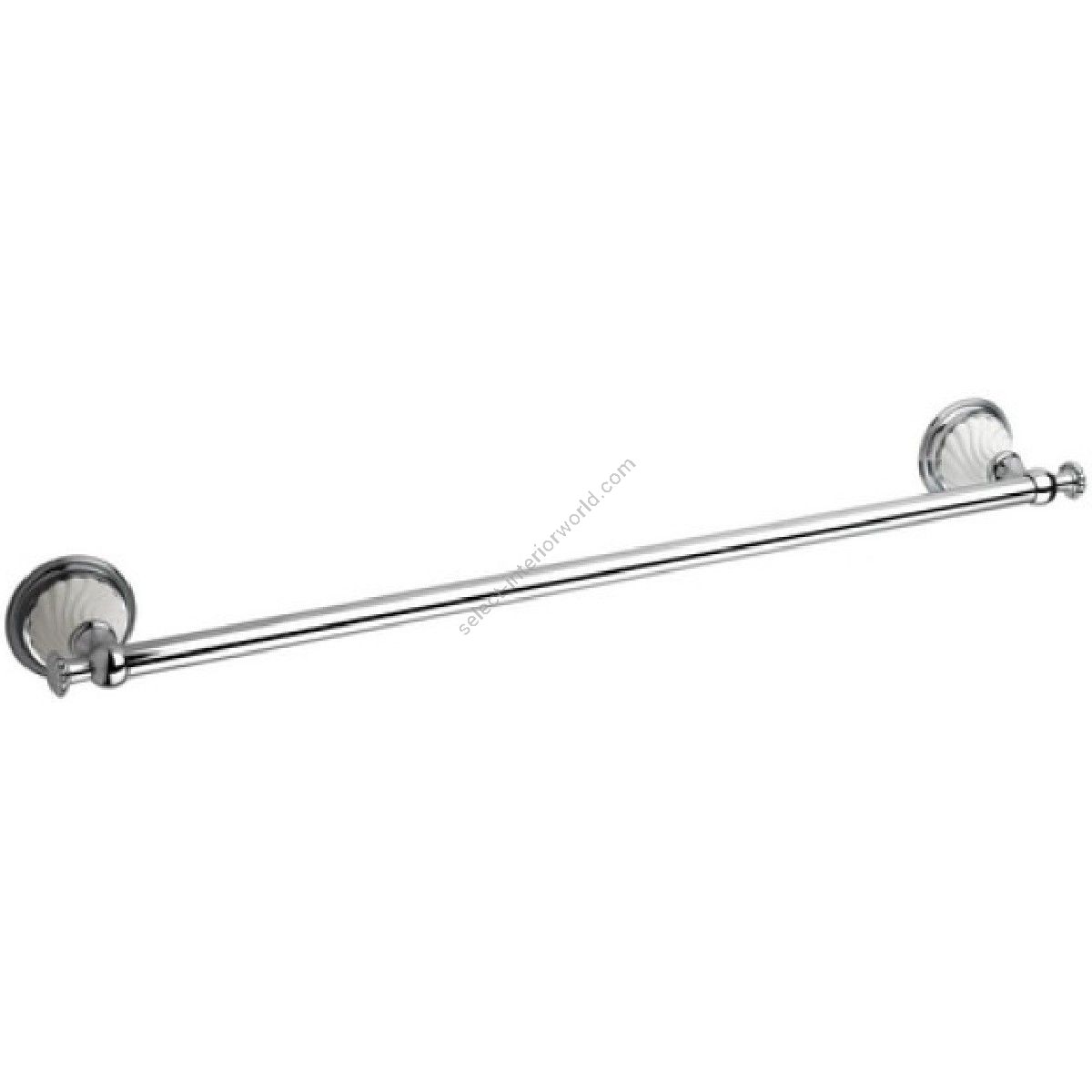 Bronces Mestre / Towel Holders / Towel rail 600mm with porcelain twisted 233572.SL00.50