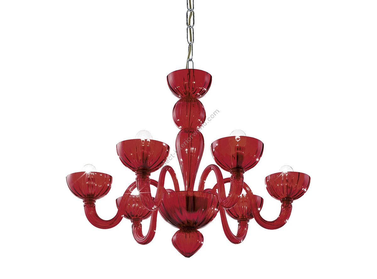 Glass & Glass Murano / Chandeliers / Contemporary Venetian chandeliers CVC27056