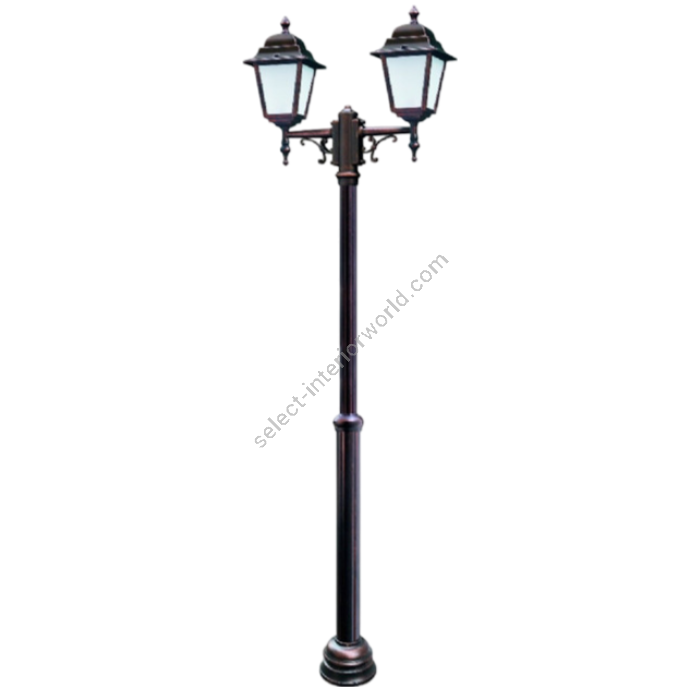 Moretti Luce / Post & Bollard Lights / Aluminum Traditional Nizza 35R6
