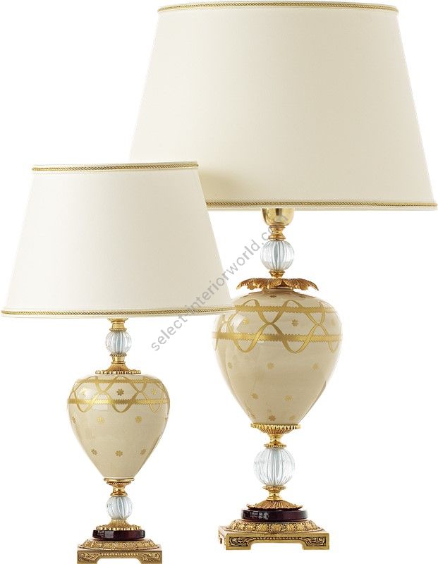 Le Porcellane / Table Lamps / Elite 5026 Bis