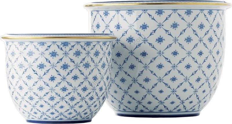 Le Porcellane / Flower Boxes & Flower Pots / Cachepot Rombi Fiori 5205 5206