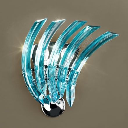 Patrizia Volpato / Wall Sconces / Rondò Murano Glass 24 Karat Gold PV-522-APPDX