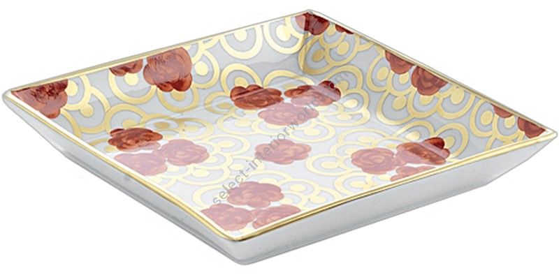 Le Porcellane / Plates & Bowls Tabletop / Tray Rose Rosse 5475