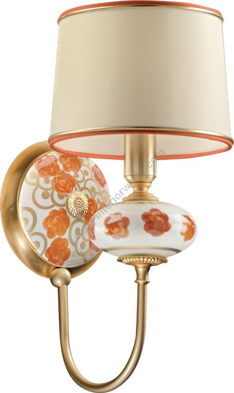 Le Porcellane / Wall Sconces / Rose Rosse 5774 1