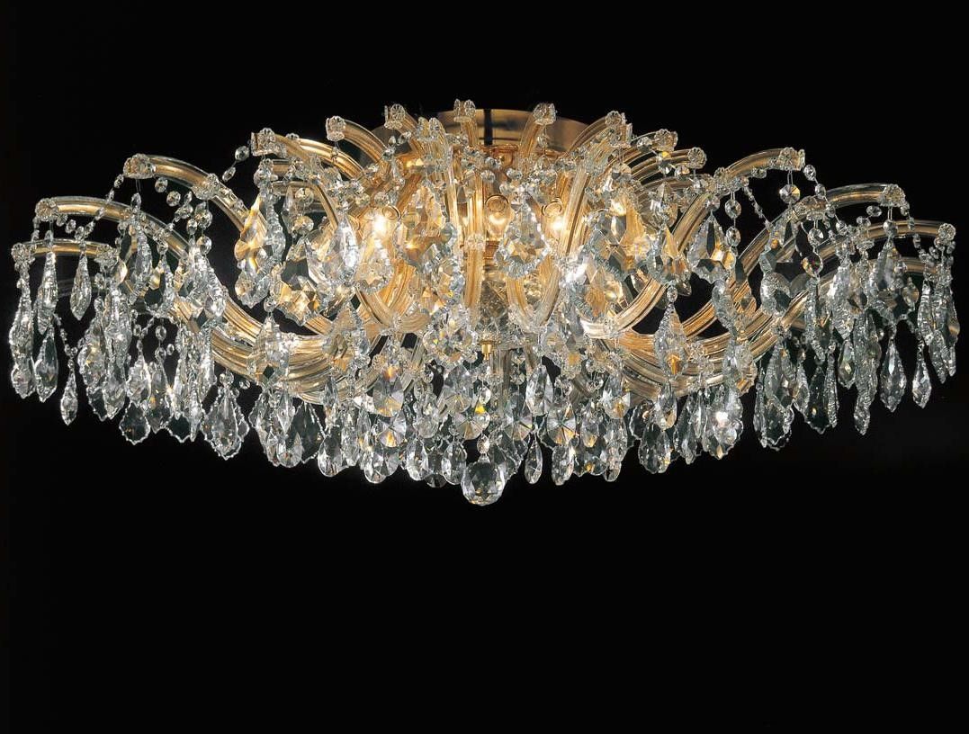 Italian Luxury Lighting / Chandeliers / Maria Theresa Ceiling 20 Lights 7005 020