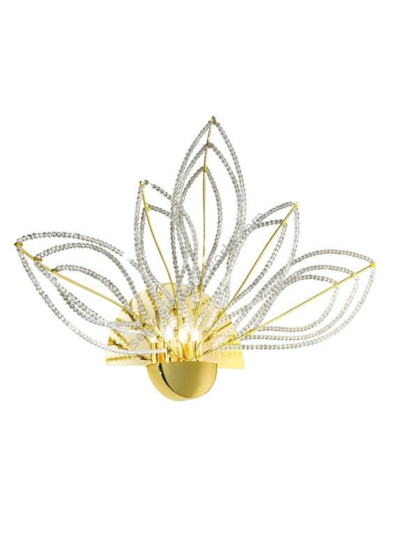 Patrizia Volpato / Wall Sconces / Girasole 24 Karat Gold