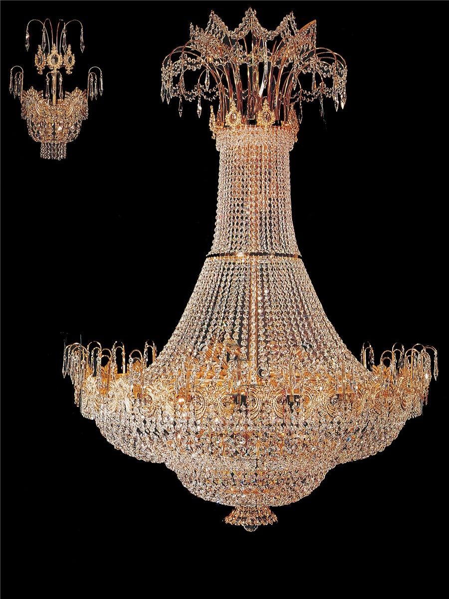 Italian Luxury Lighting / Chandeliers / Empire Crystal 48 Lights 8960 130