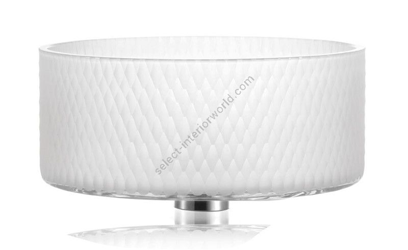 Il Paralume Marina / Washbasin handmade in clear Italian crystal / BA711