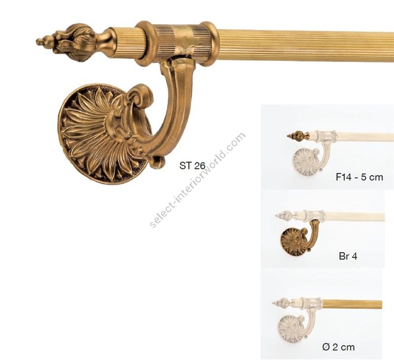 Il Paralume Marina / Curtain Rods / ST26