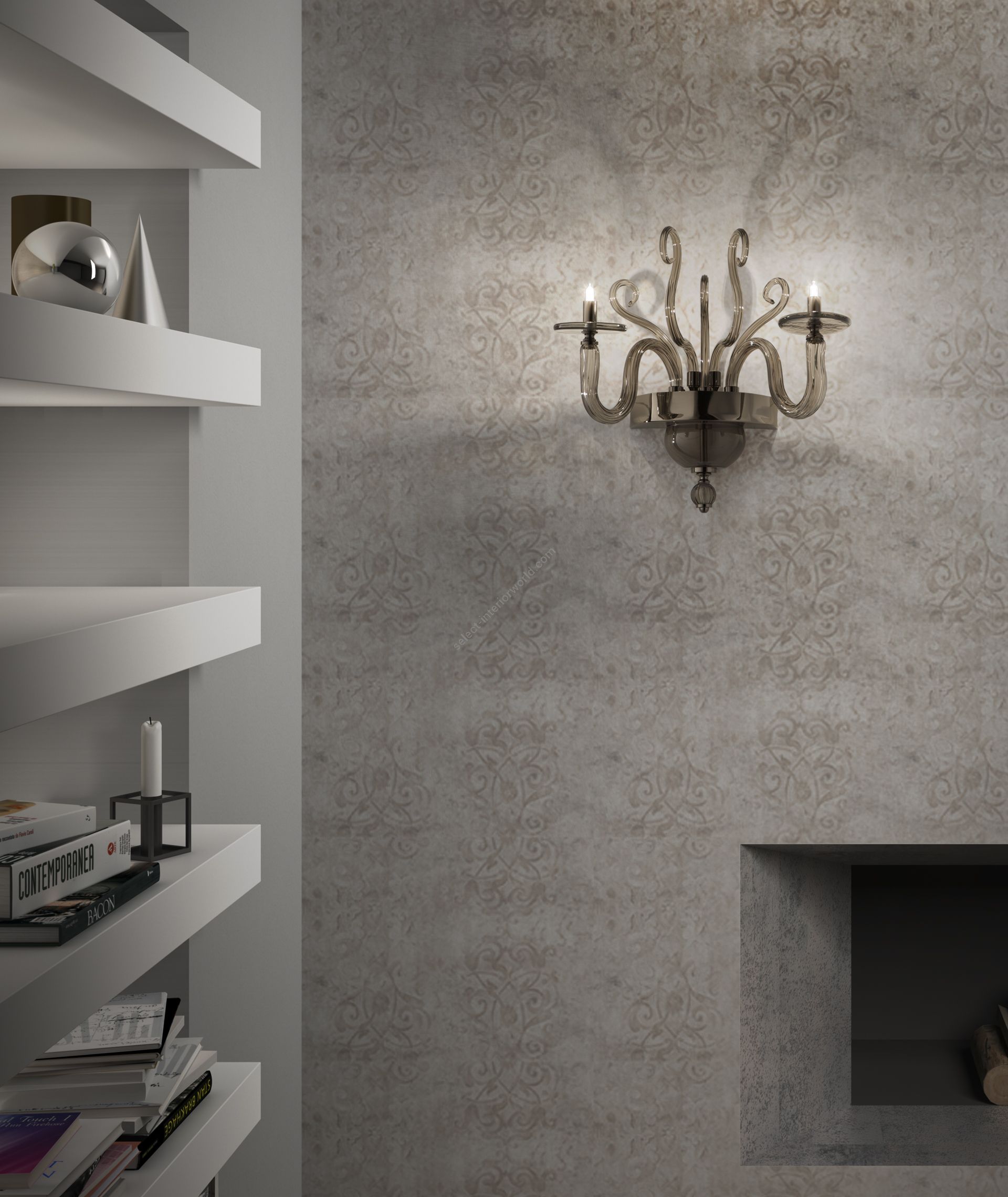 Euroluce Lampadari / Wall Sconces / Yncanto A2 Fumè