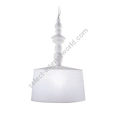 Karman / Pendants & Suspension Lights / Alì e Babà 50cm Ceramic & shade linen SE618BS