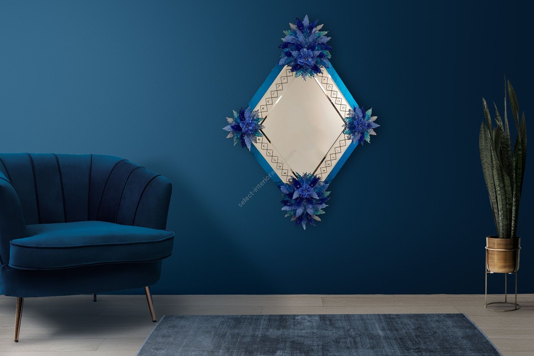 Fratelli Tosi / Wall Mirrors / 0450 Light Blue