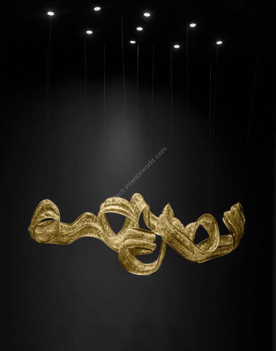 Terzani / LED Pendants & Suspension Lights / Genesis double linear sculpture B56S