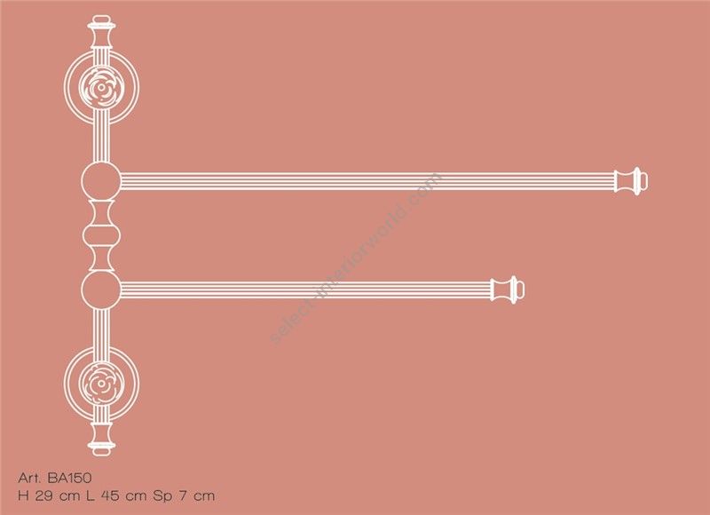 Il Paralume Marina / Towel holders / Bath Design / BA150