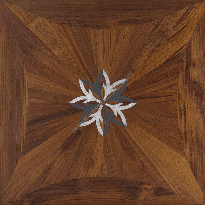 Berti / Square Space Marquetry / Pattern floor Lotus