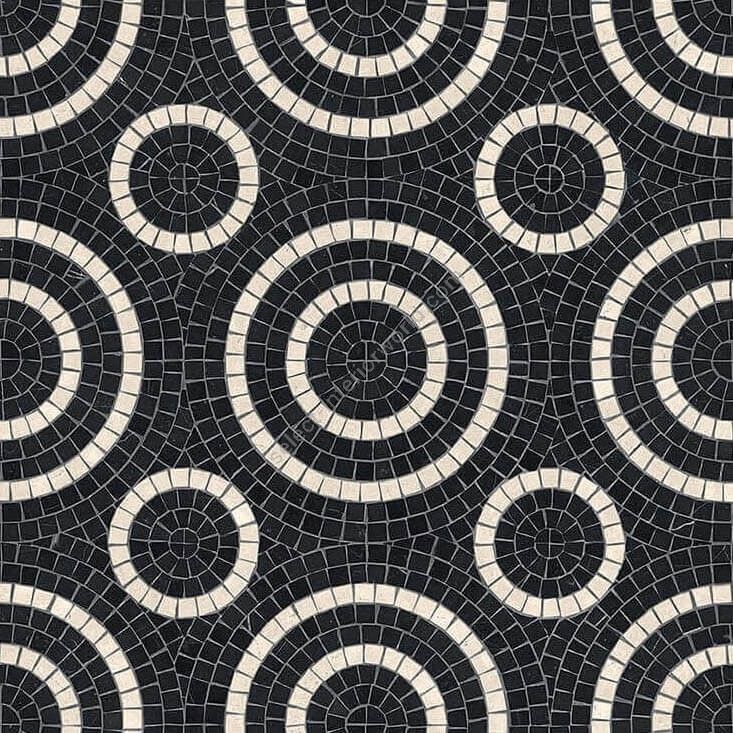 Bisazza / Marmosaico - Decorations / Belgioioso Nero