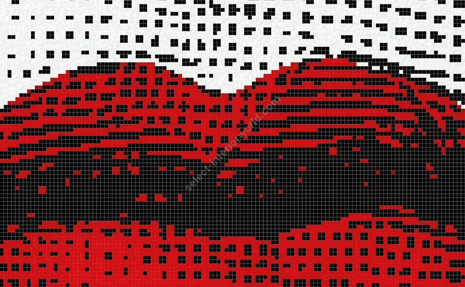 Bisazza / Mosaico - Decorations / Bocca (Collezione fornasetti)