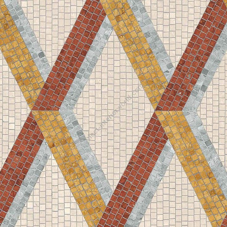 Bisazza / Marmosaico - Decorations / Borgonuovo Crema