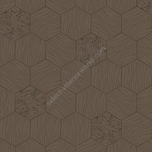 Bisazza / Wood - Decorations / Central Marron Glacé