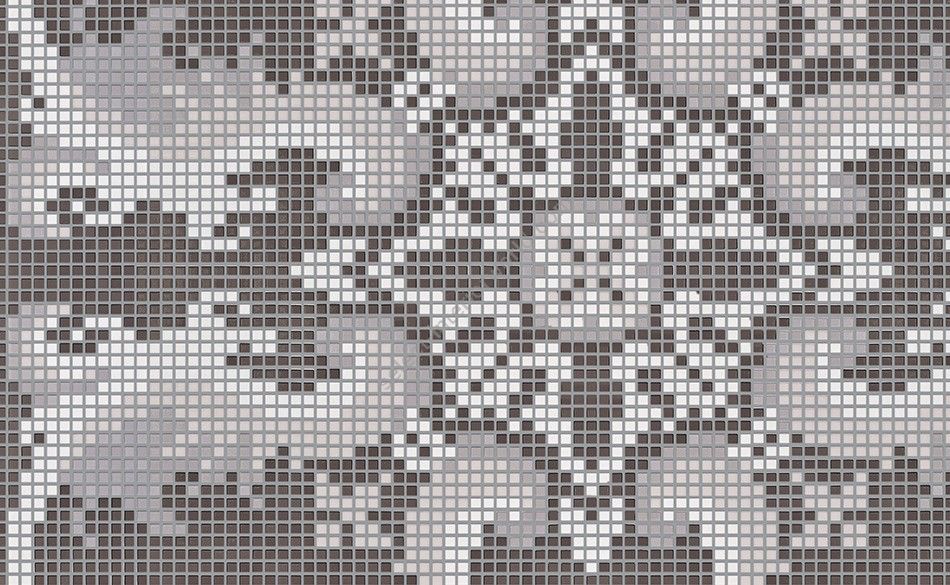 Bisazza / Mosaico - Decorations / Olimpia Dark Grey (Flooring)