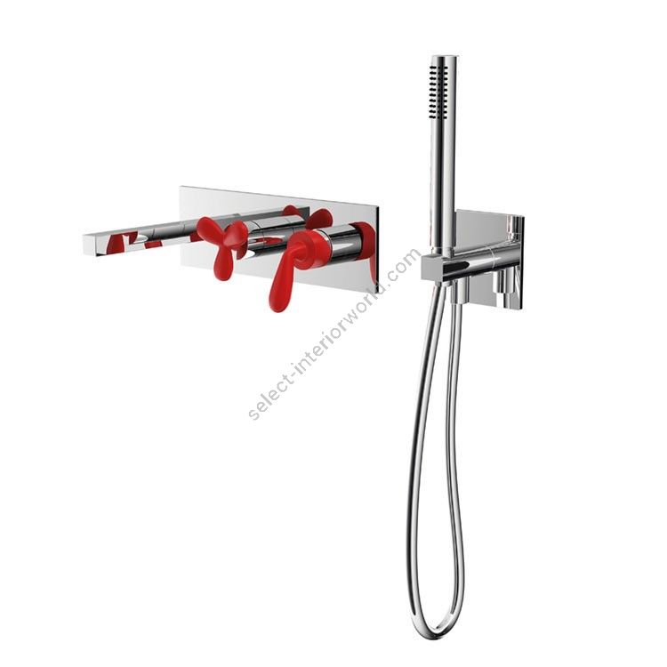 Bisazza / Shower systems / Bagno - the wanders collection / Petal 25 Red