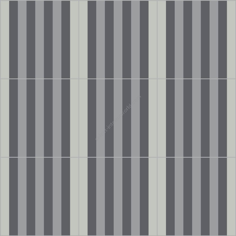 Bisazza / Cementiles / Pipe Straight Grey