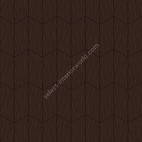 Bisazza / Wood - Decorations / Plissage Moka