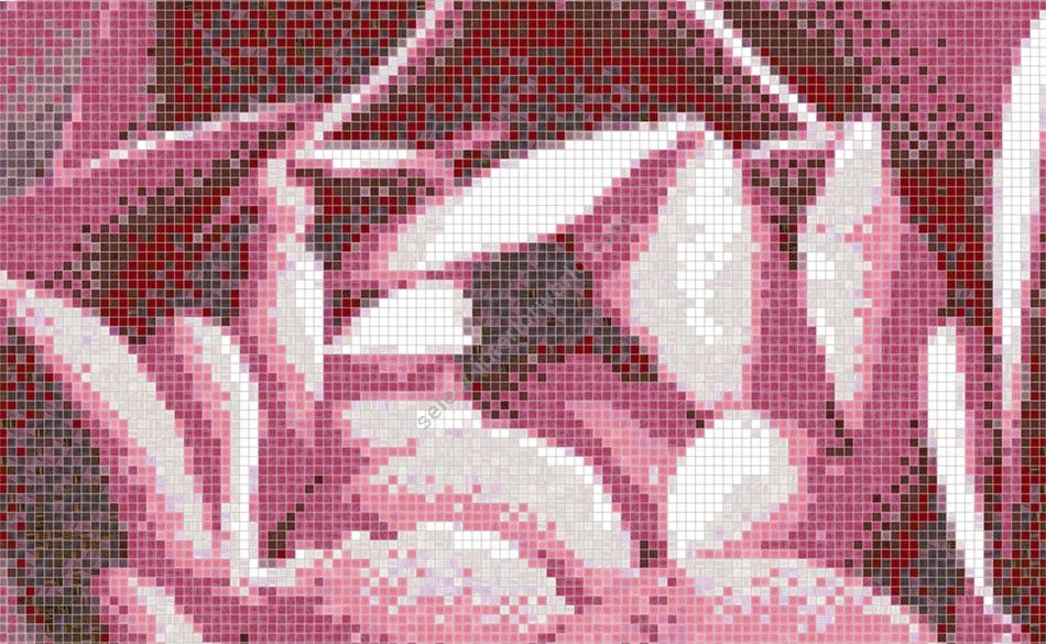 Bisazza / Mosaico - Decorations / Rosa Rosa (Pools)