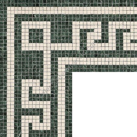 Bisazza / Marmosaico - Decorations / Sanbabila Verde