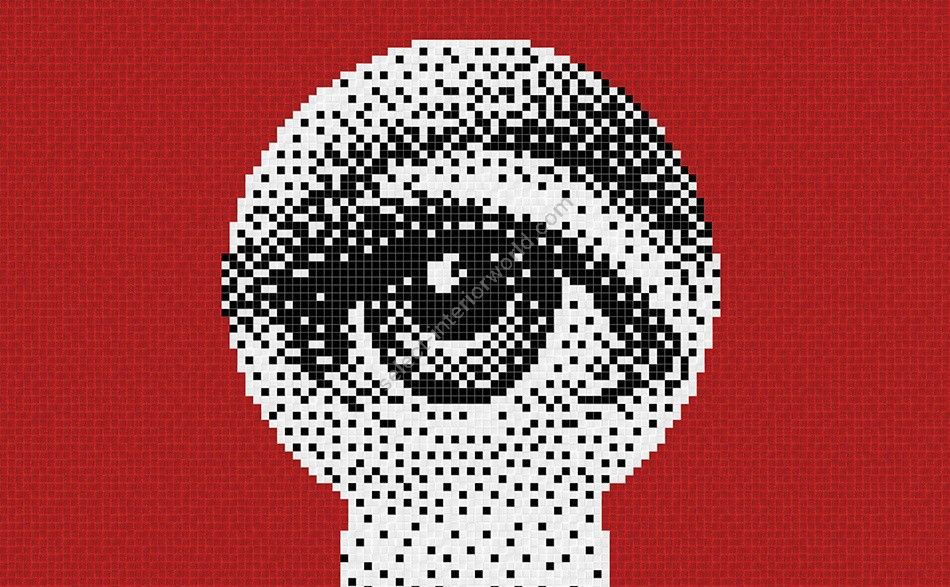 Bisazza / Mosaico - Decorations / Serratura (Collezione fornasetti)